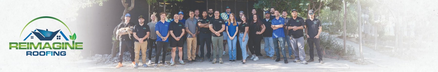 The Reimagine Roofing team Kody built